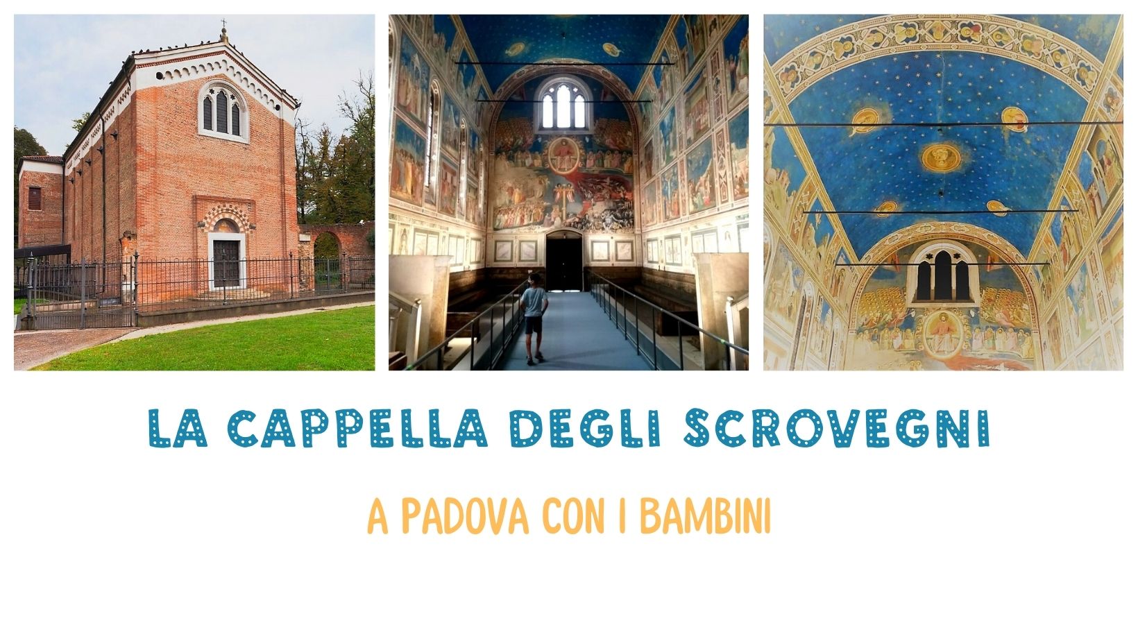 Veneto Padova Cappella Scrovegni bambini