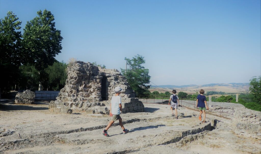 Bagno Vignoni, Parco Archeologico dei Mulini.