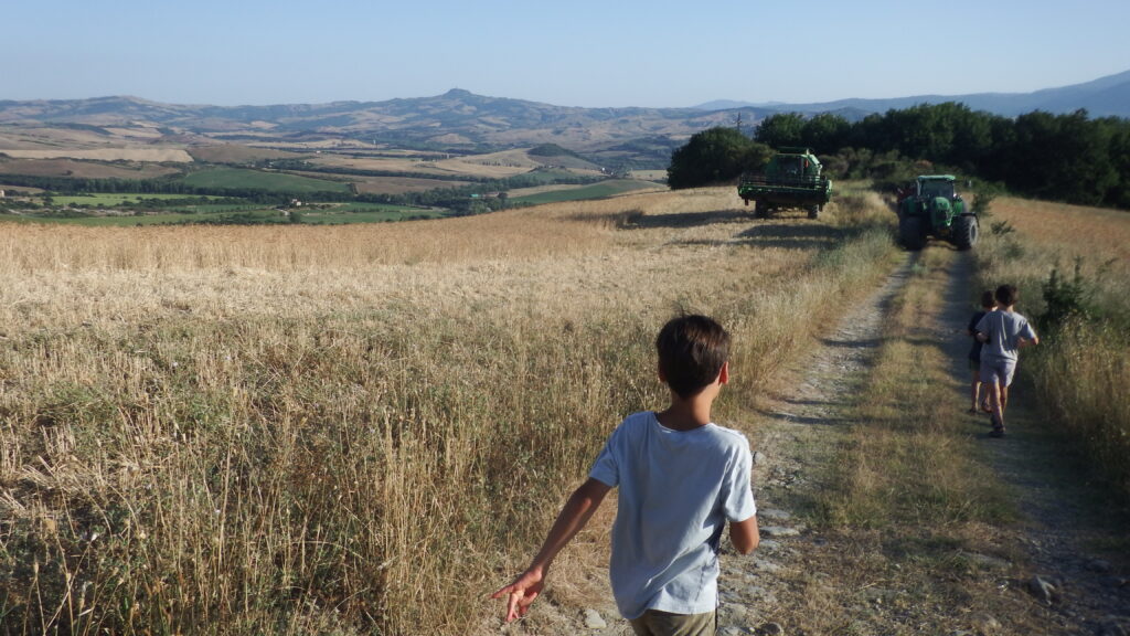 Riserva Lucciola Bella, passeggiata verso i calanchi.