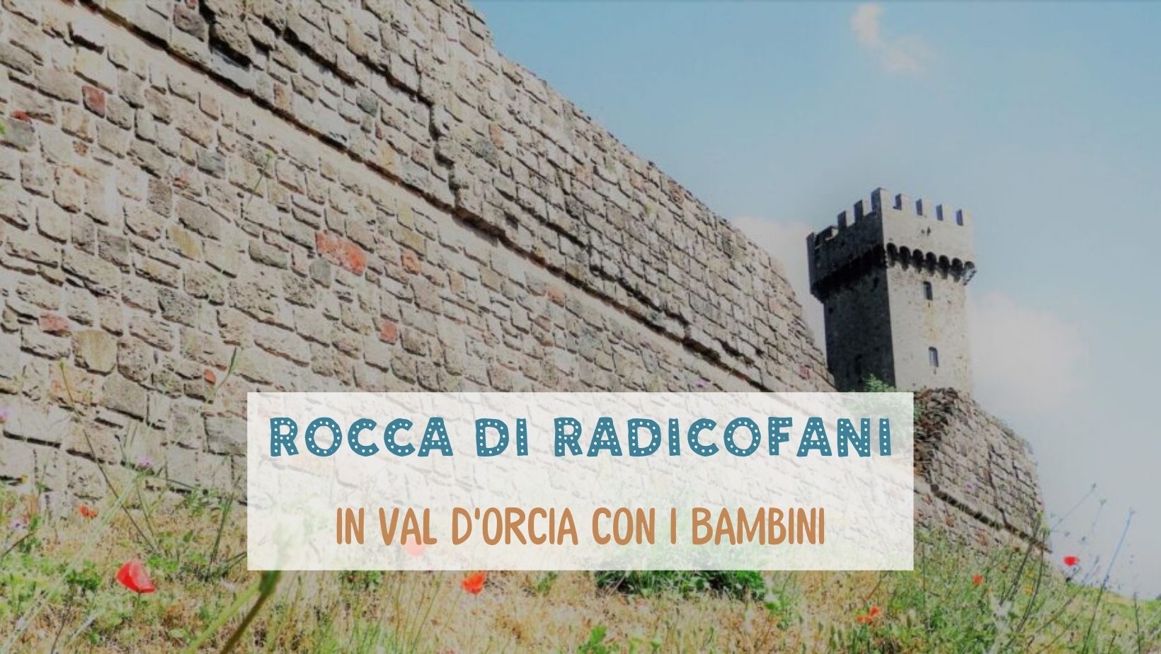 Toscana Val d'Orcia Radicofani bambini (2)