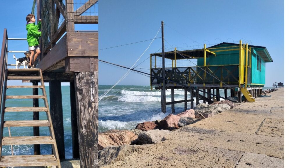 Lido di Venezia, diga degli Alberoni.