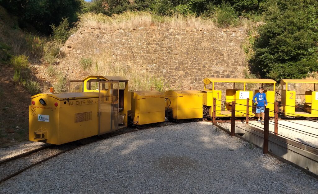 Parco Minerario San Silvestro, trenino minerario.