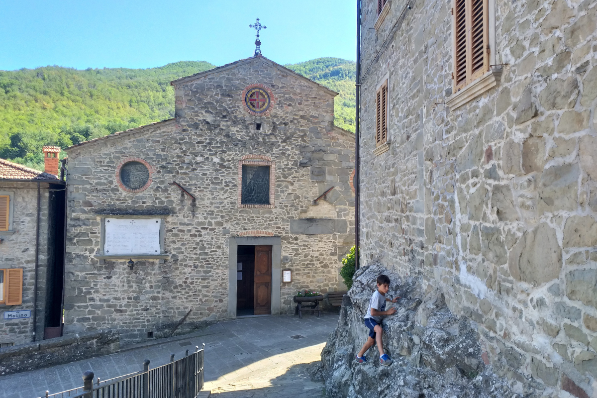 oscana Casentino Raggiolo con i bambini