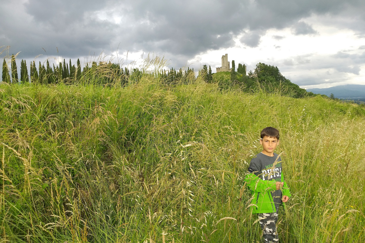 Toscana Casentino Romena con i bambini