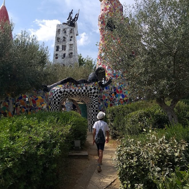 apalbio Giardino dei Tarocchi con bambini