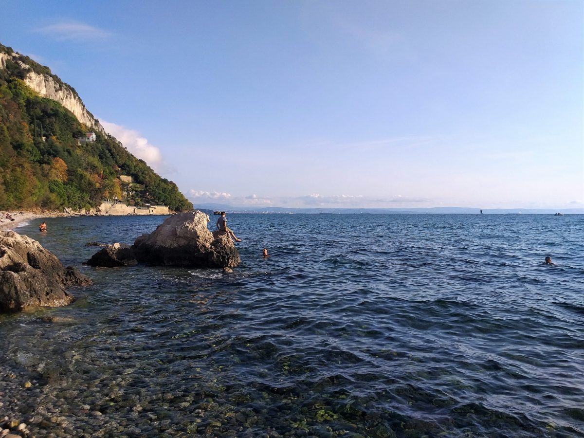 Carso triestino passeggiate bambini spiaggia Canovella degli Zoppoli