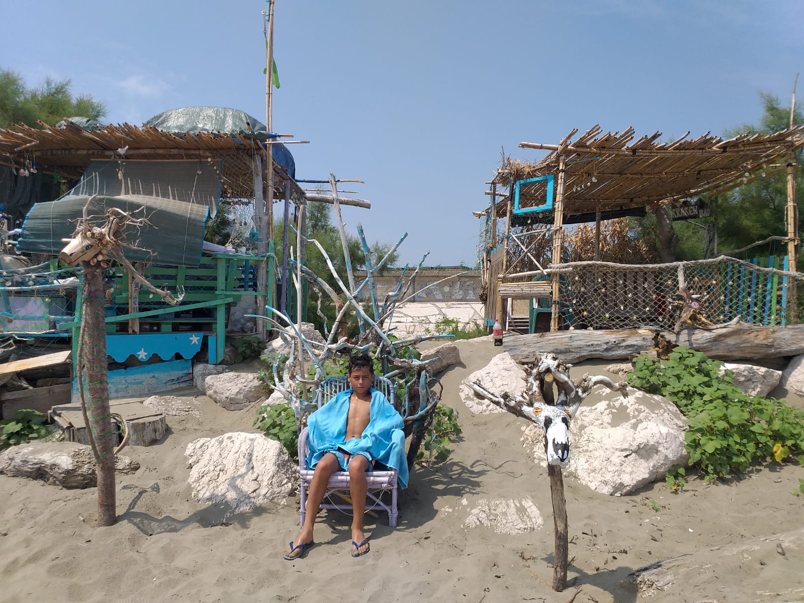 Lido di Venezia Murazzi con bambini