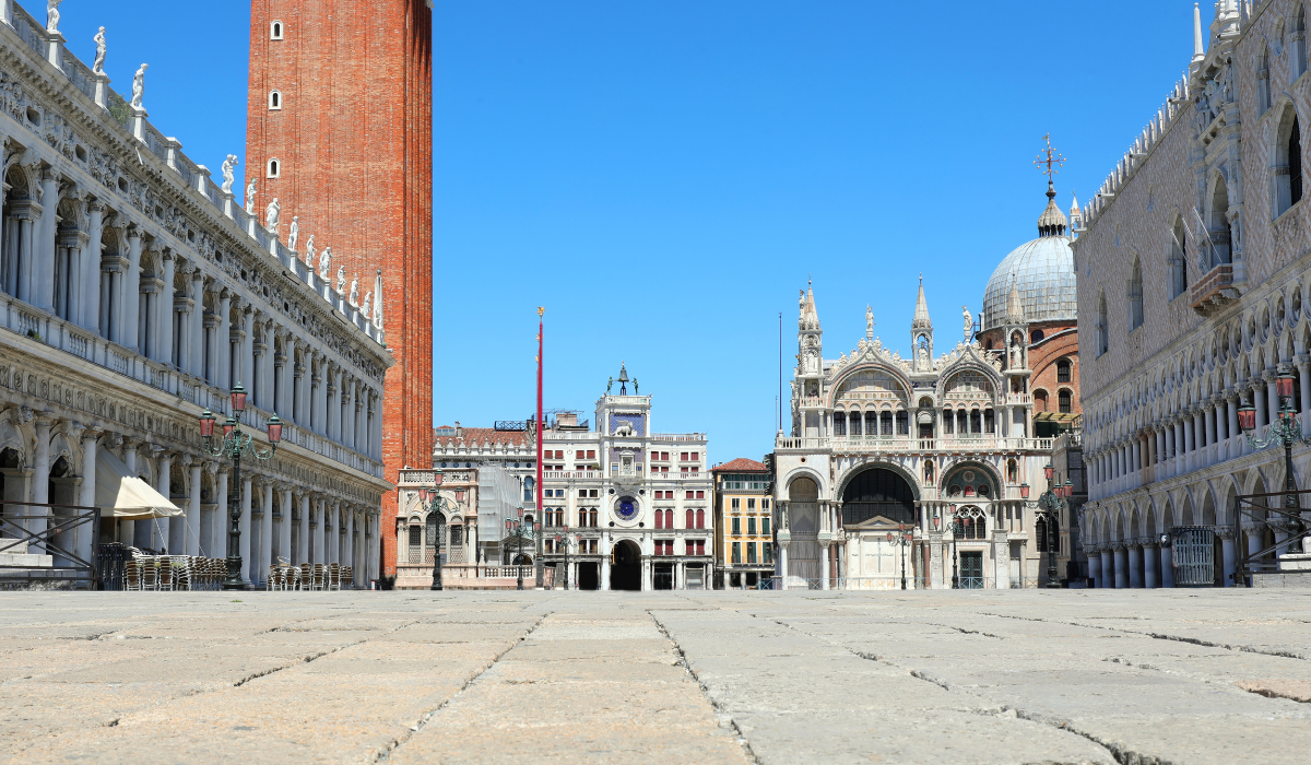 Venezia durante il lockdown