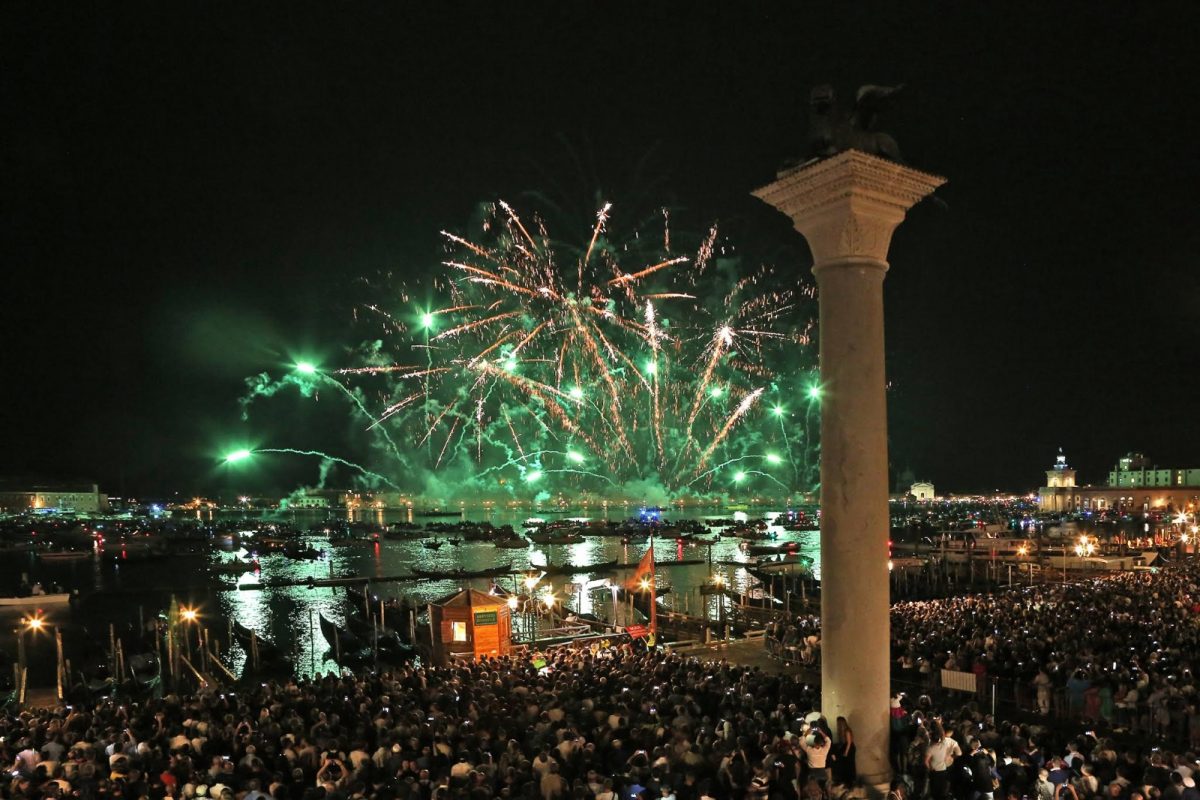 Venezia Festa del Redentore, spettacolo pirotecnico 