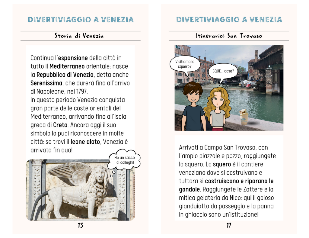 La guida gratuita di Venezia bambini