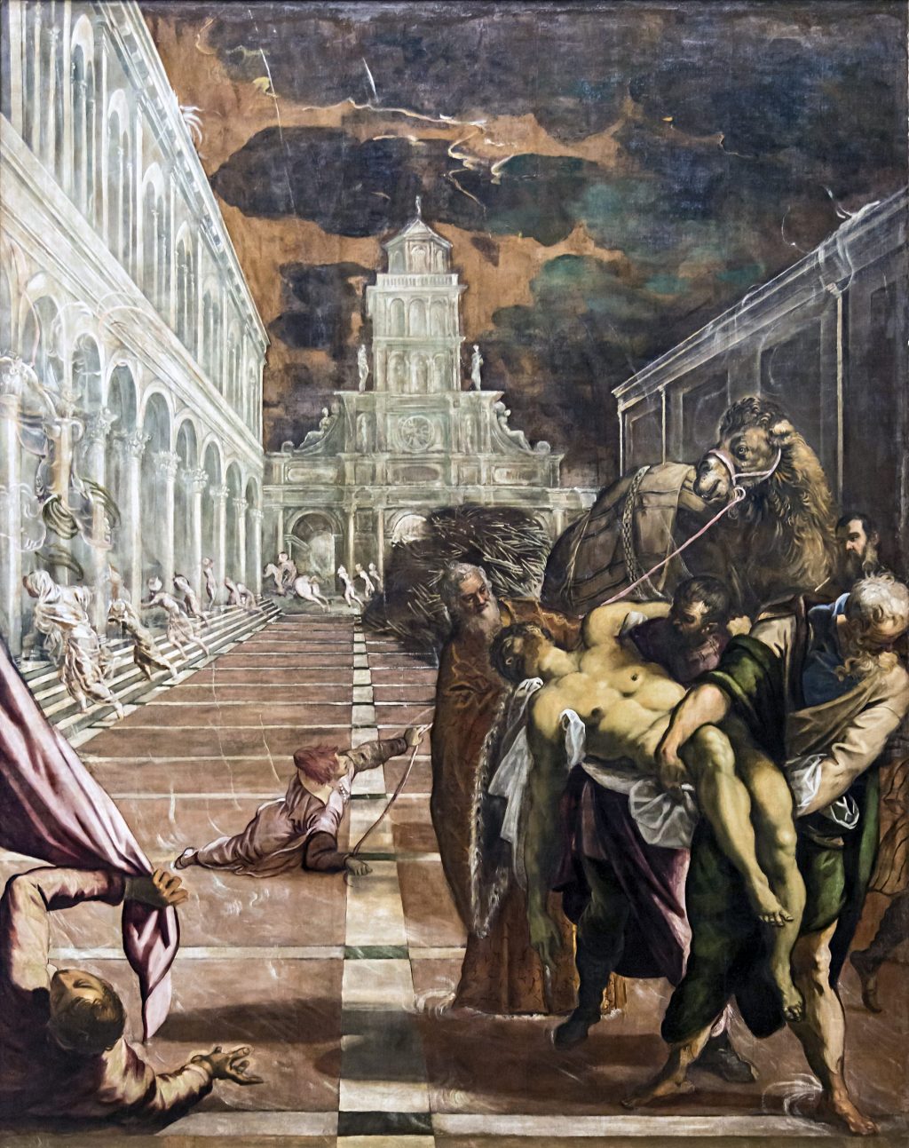 Venezia, Gallerie dell'Accademia, Tintoretto, Trafugamento del corpo di san Marco
