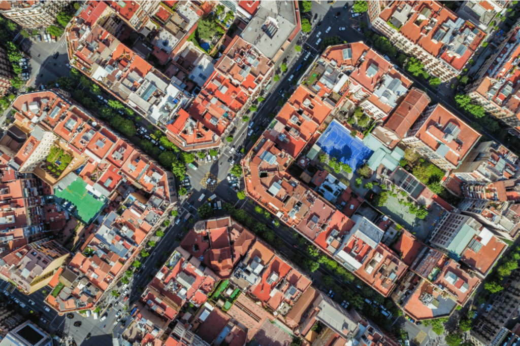 Barcellona dall'alto