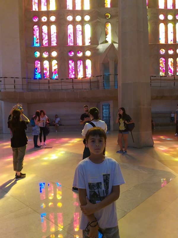 Barcellona con bambini Sagrada Familia4