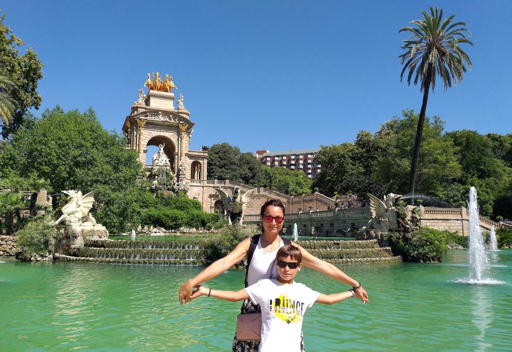 barcellona con bambini Parc de la Ciutadella