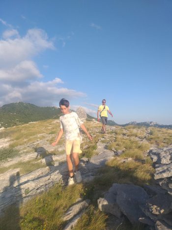 Croazia con i ragazzi trekking sul Velebit