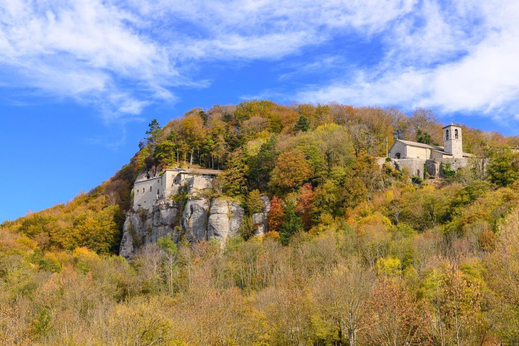 Arezzo La Verna in autumn