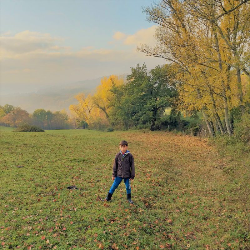 Foliage casentino con bambini