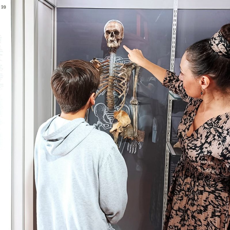 Caorle Museo Archeologia del Mare scheletro