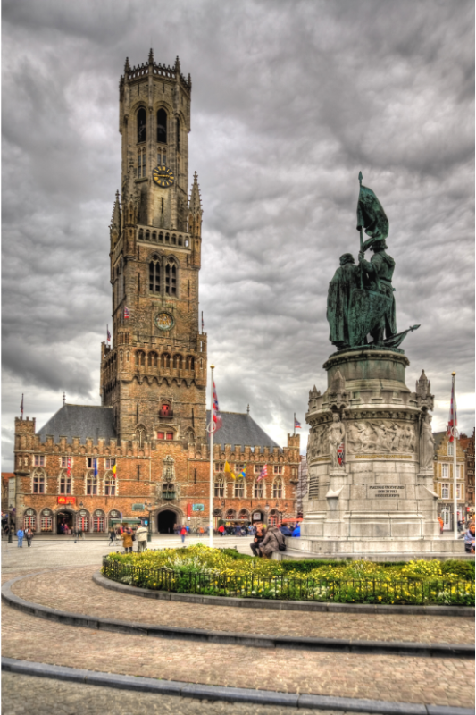 Bruges Markt torre Belfort