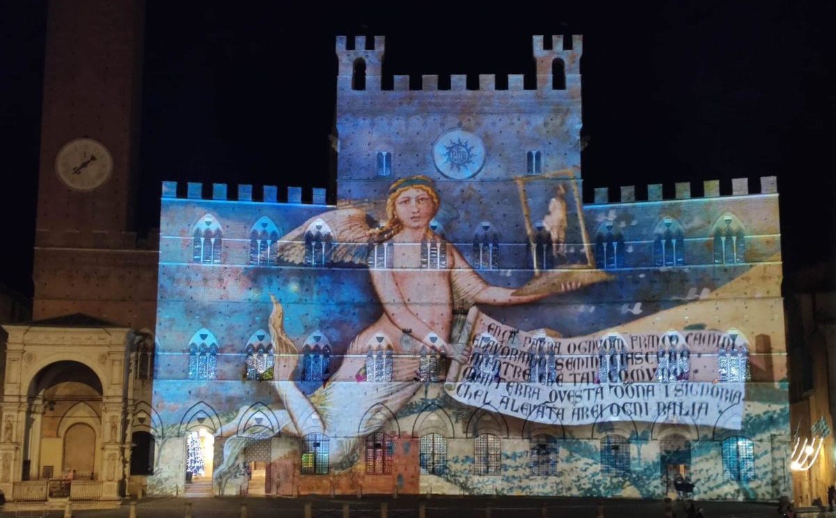 siena videomapping natale