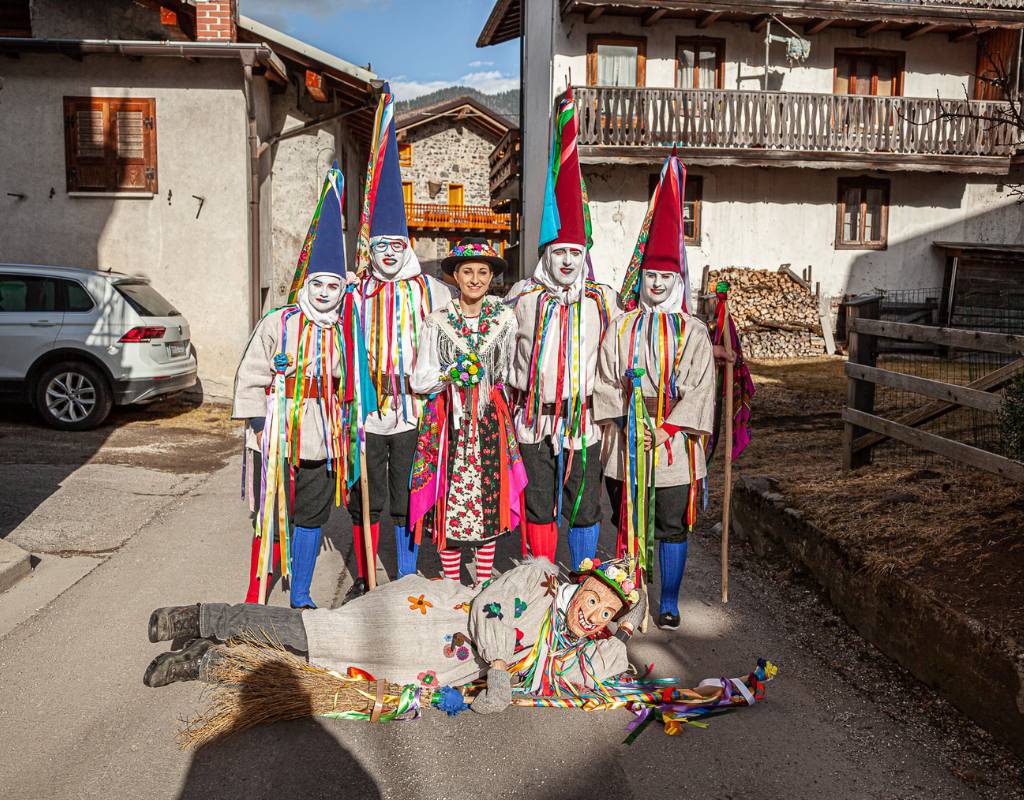 Carnevale in Veneto Belluno Canale d'Agordo