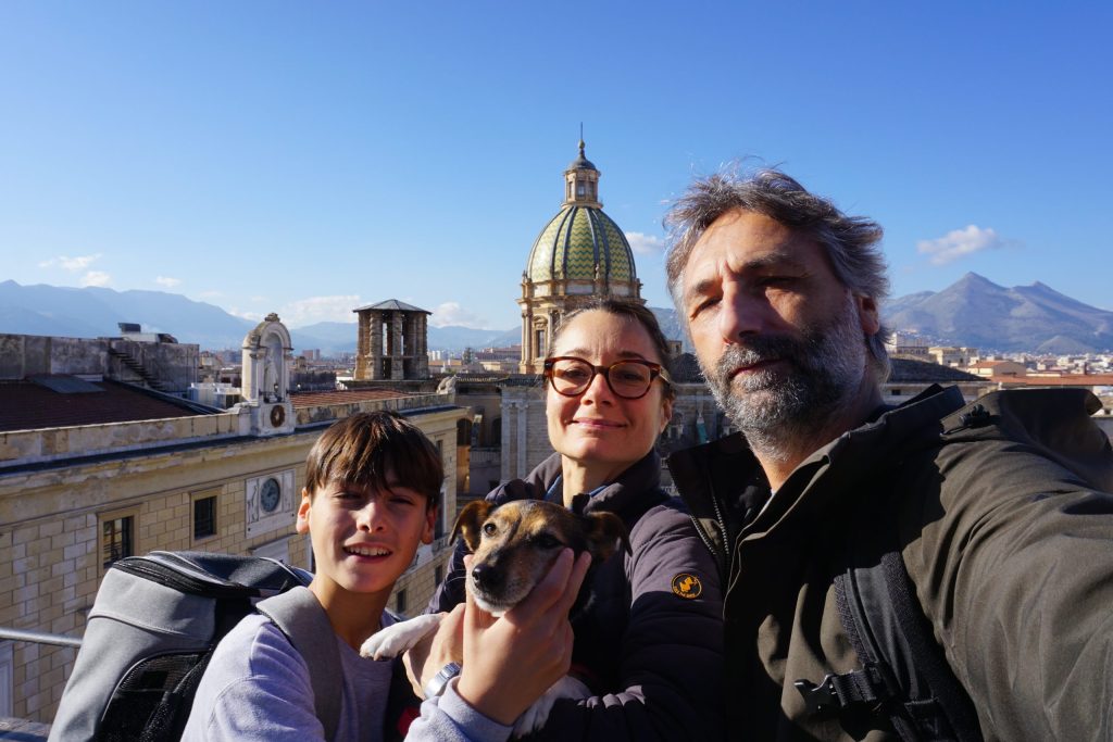 Palermo con Bambini, terrazza del monastero Santa Caterina