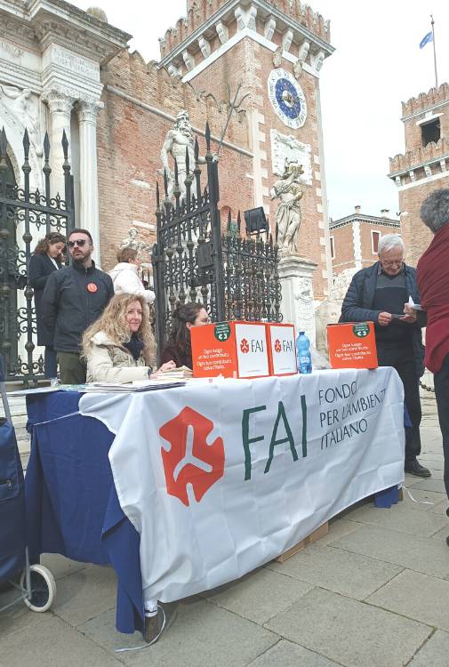 Venezia Arsenale Porta dei Leoni aperture FAI