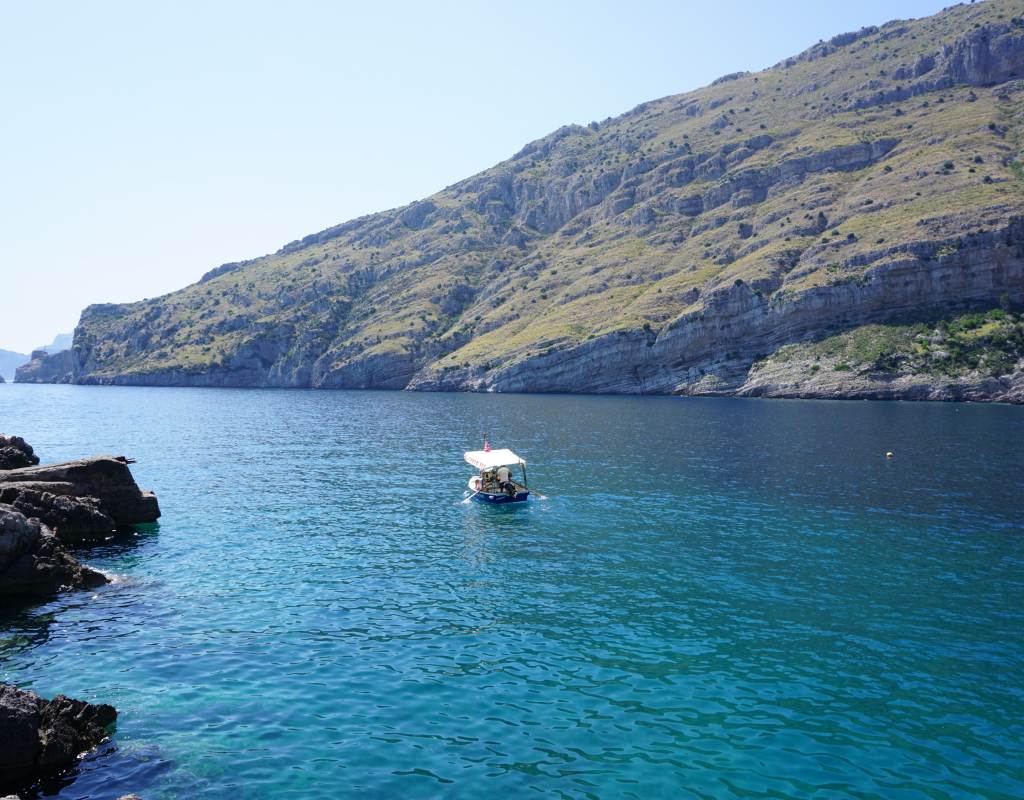 Campania Baia Ieranto Bene FAI bar ambulante a remi