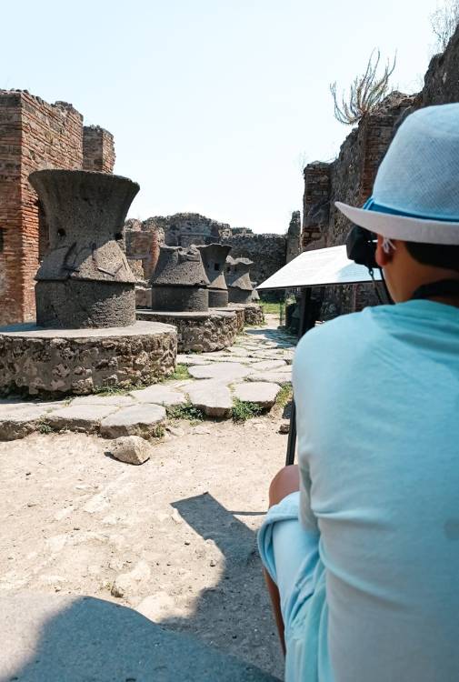 Pompei tour realtà aumentata AR glasses