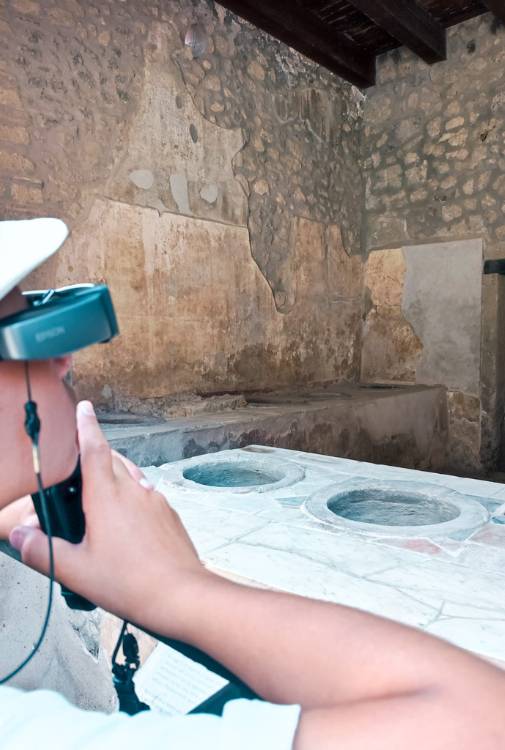 Pompei tour realtà aumentata AR