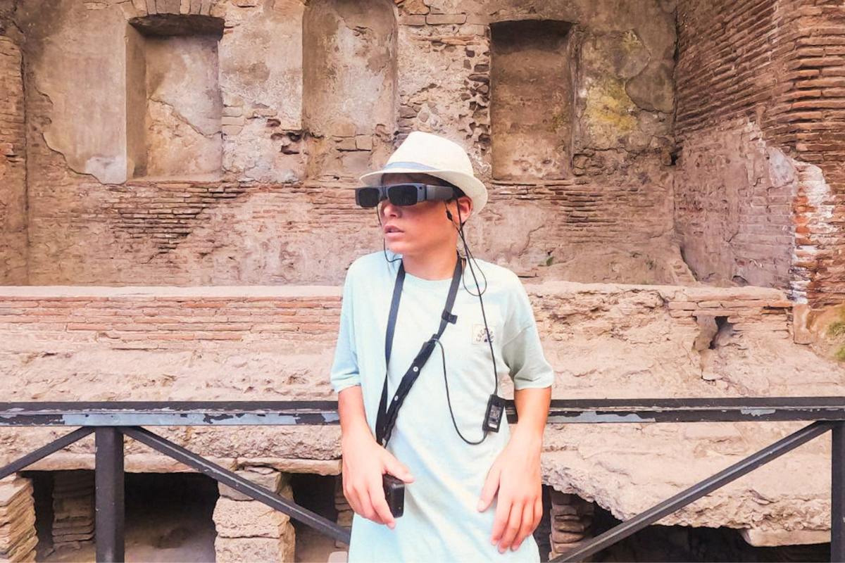 Pompei visita occhiali 3D realtà aumentata (1)