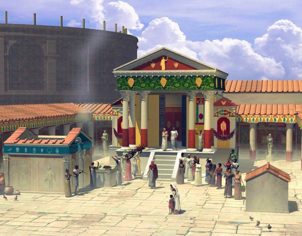 Ricostruzione 3D Pompei Ar Tour
