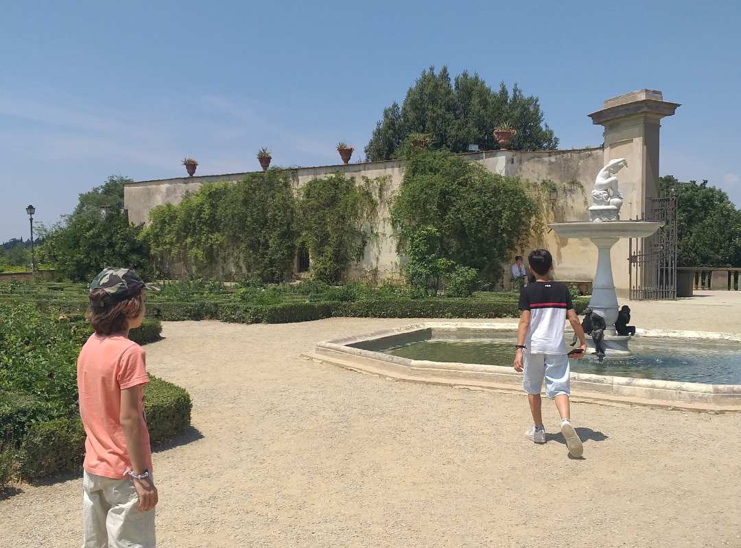 Firenze con bambini giardino di Boboli