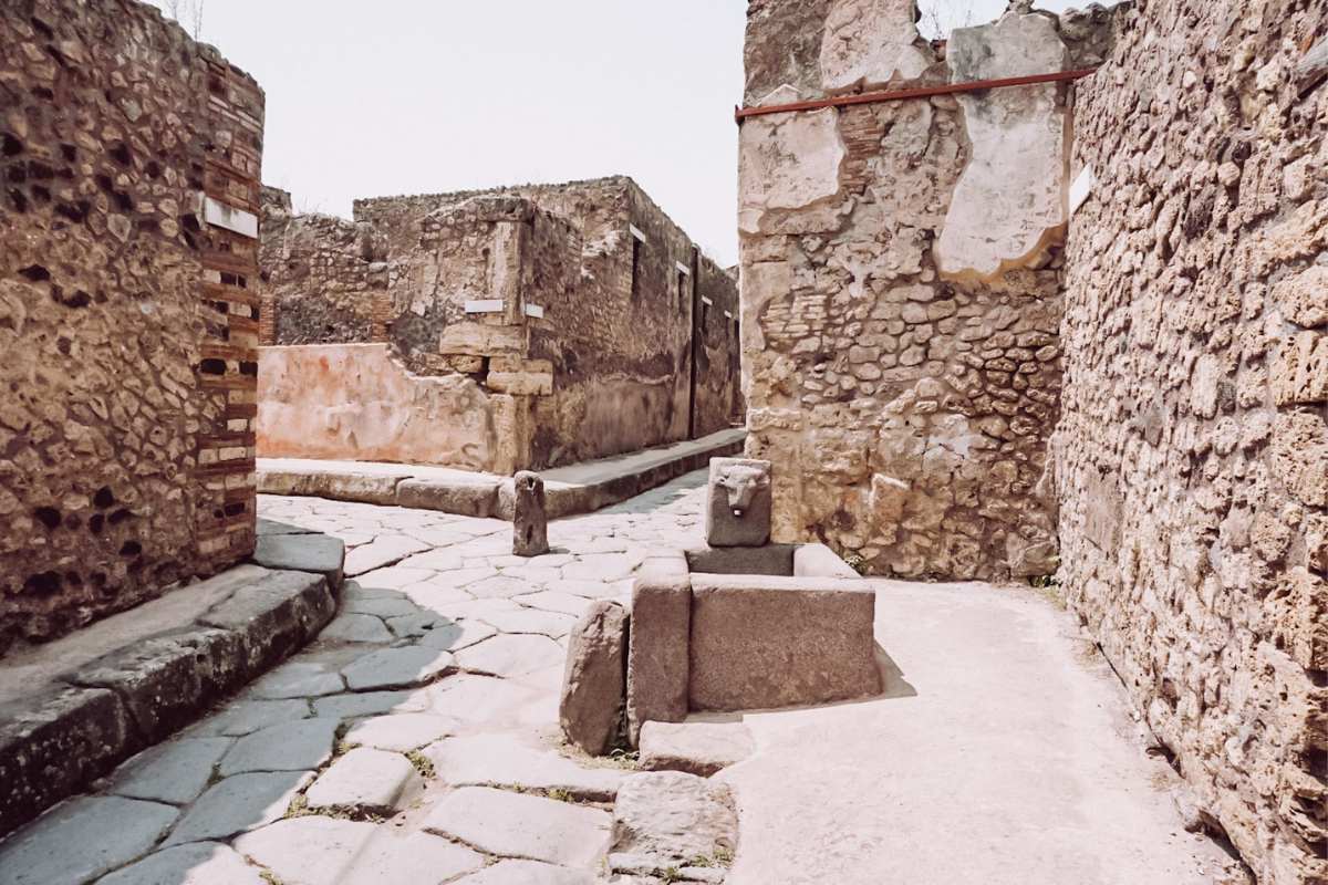 Pompei in famiglia fontane