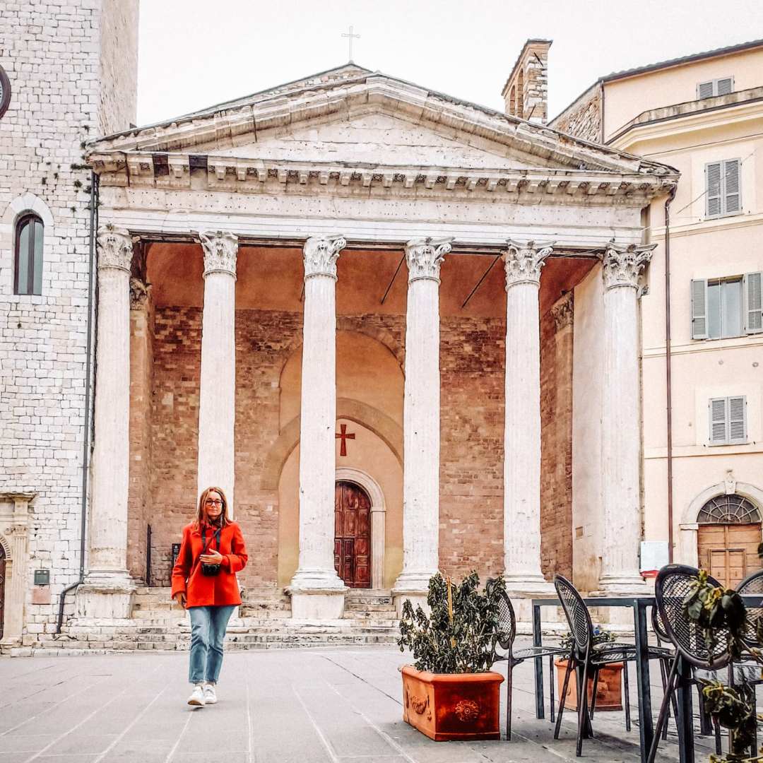 Assisi cosa vedere tempio minerva