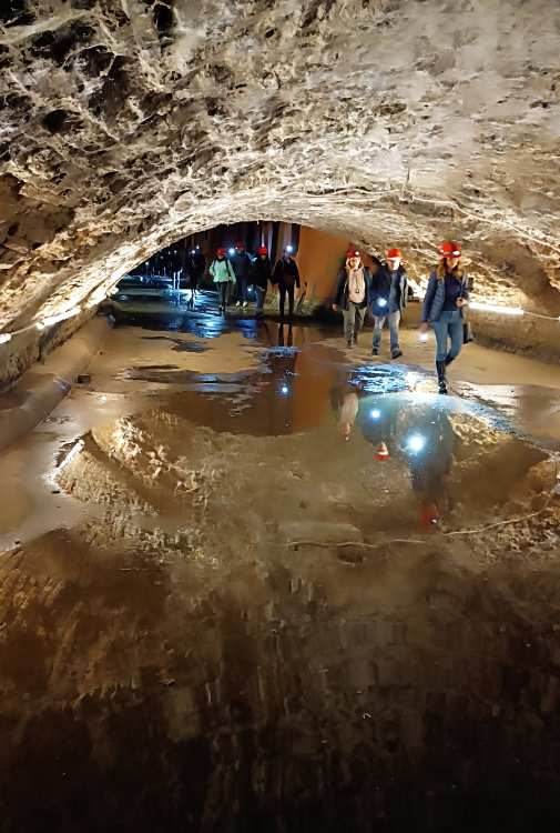 Bologna sotterranea Canale Moline visita