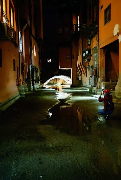 Bologna sotterranea Canale Moline visita