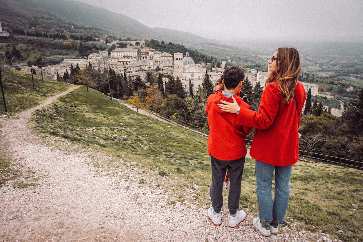 assisi con bambini cosa fare rocca