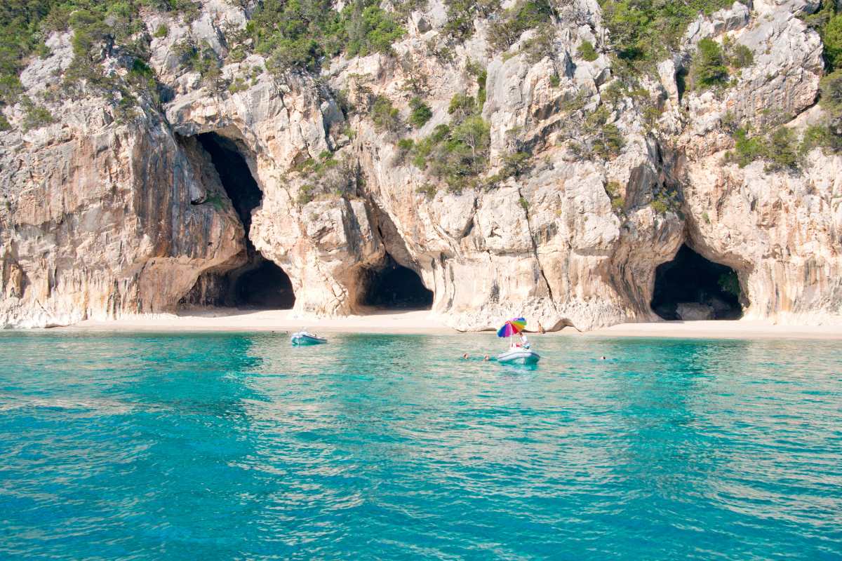 Sardegna est Cala Gonone famiglie ogliastra