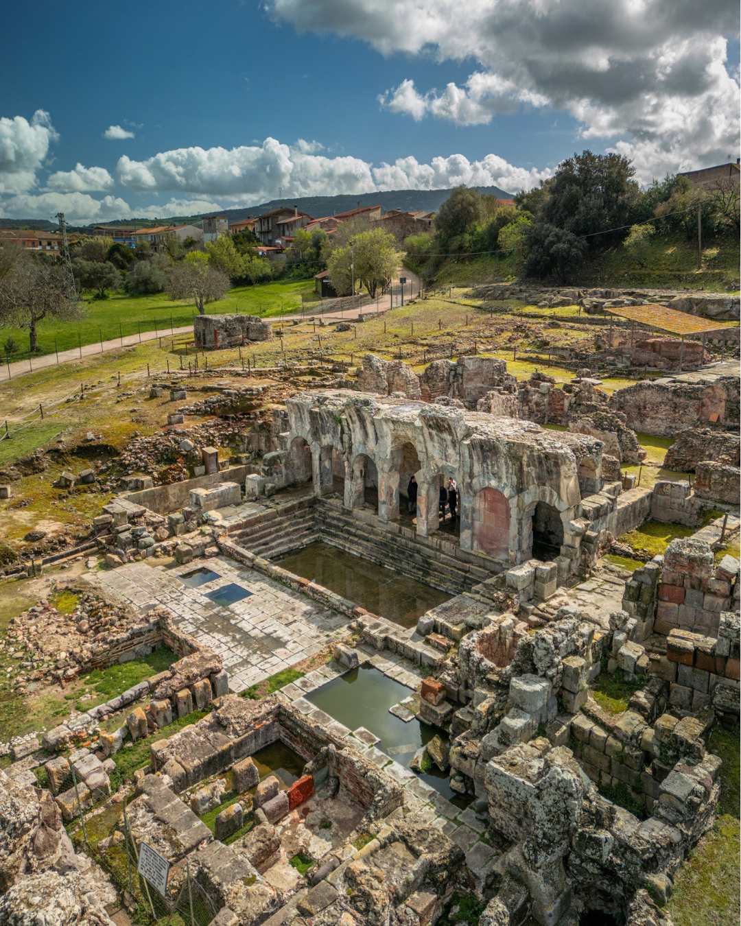 Sardegna Oristano  cosa vedere bambini Terme Romane di Fordongianus