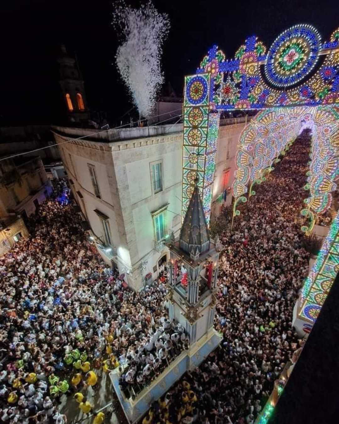 Festa Patronale di Sant’Oronzo a Turi luminarie puglia