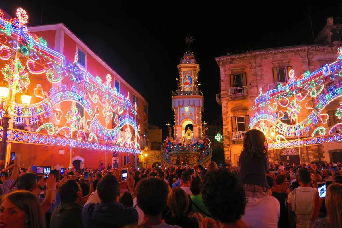 luminarie Puglia Festa Maggiore Terlizzi