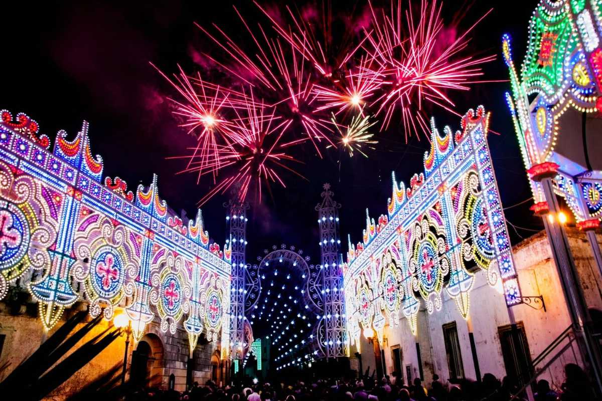 luminarie Puglia Vitigliano S Rocco