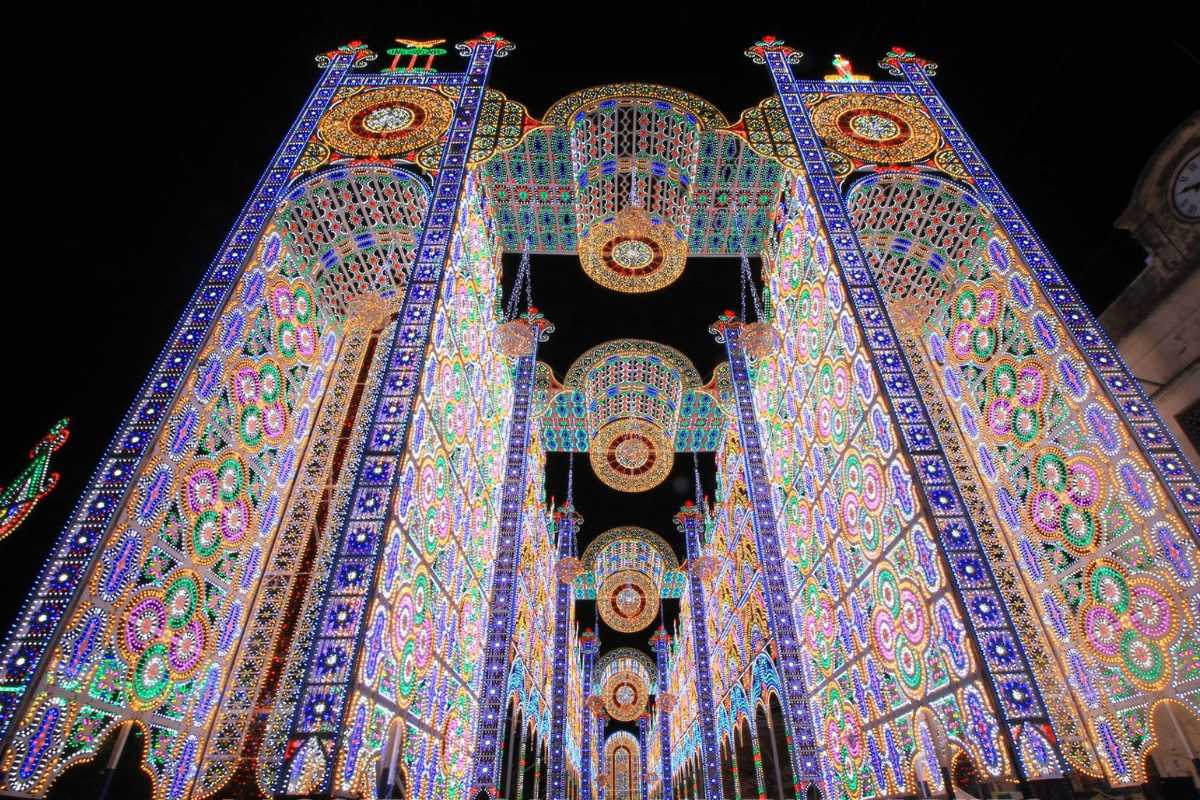 luminarie Puglia scorrano