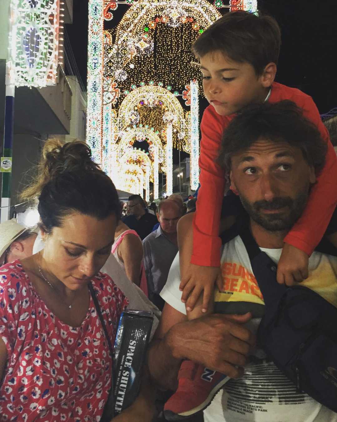 luminarie puglia con bambini