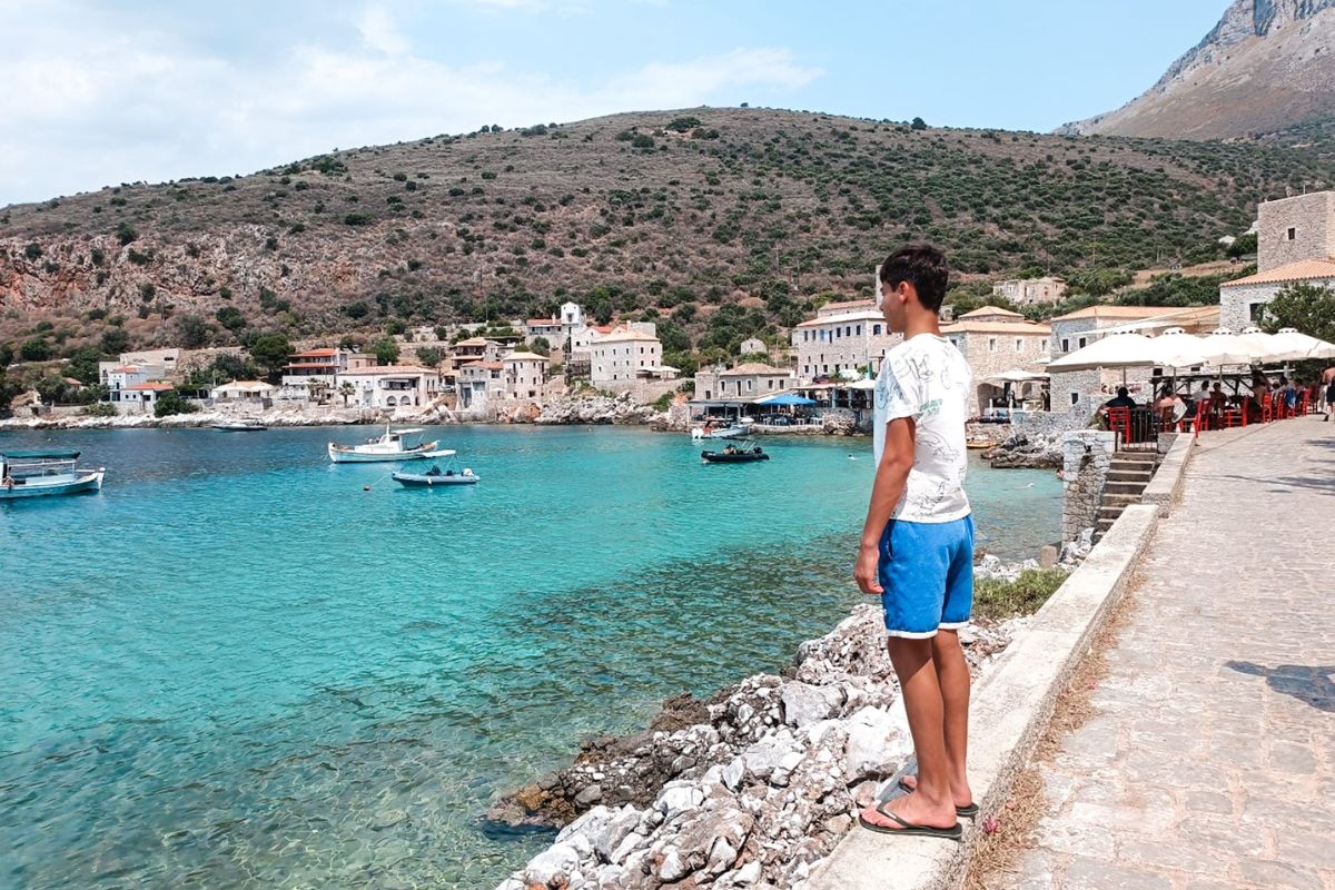 Mani Grecia Peloponneso guida mare spiagge