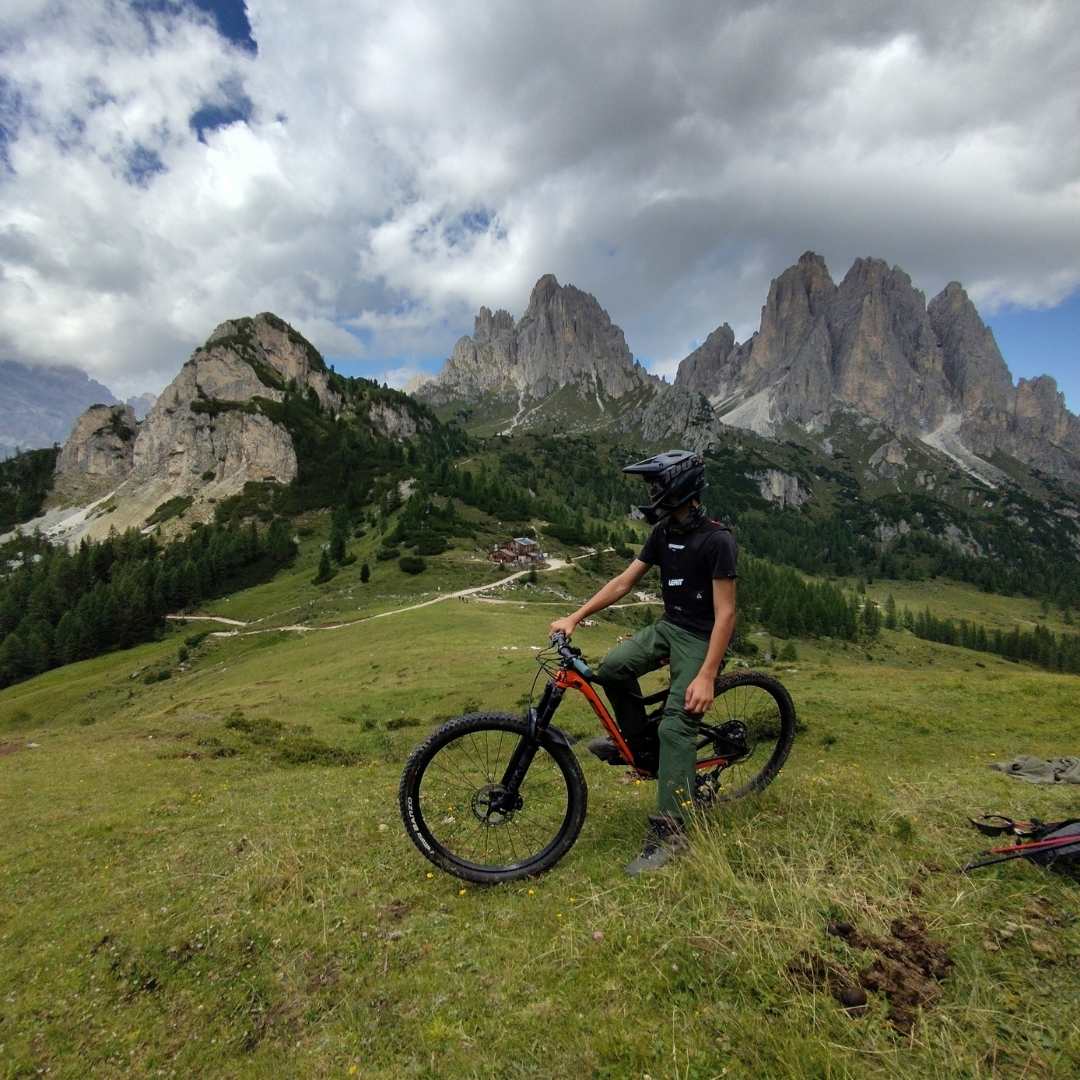 dolomiti rifugio città carpi misurina in MTB (1)