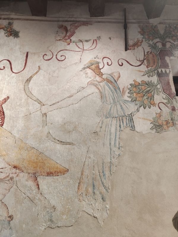 Ca’ dei Brittoni treviso affreschi medioevali
